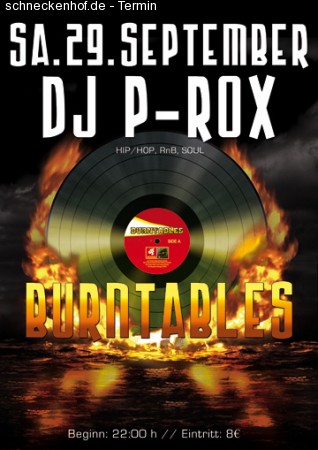 Burntables Werbeplakat