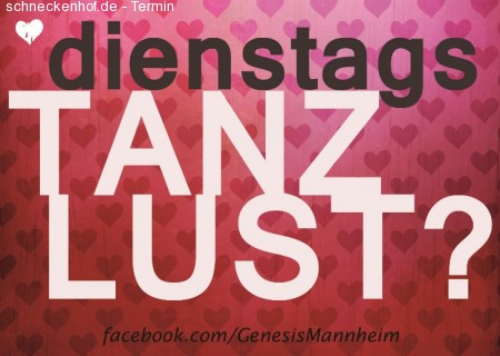dienstagsTANZLUST Werbeplakat