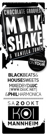 THE MILKSHAKE On Tour @ KOI Werbeplakat