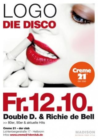 Logo-die Disco Werbeplakat