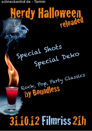 2nd NerdyHALLOWEEN -Reloaded- Werbeplakat