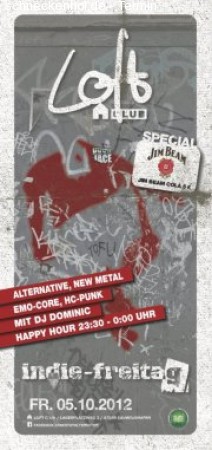 Indie Freitag Werbeplakat