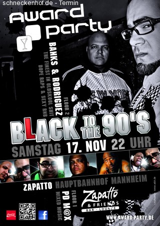 Award Party::Oldskool Hip Hop: Werbeplakat