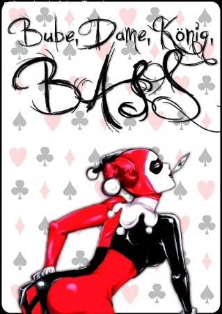Bube, Dame, König, Bass Werbeplakat