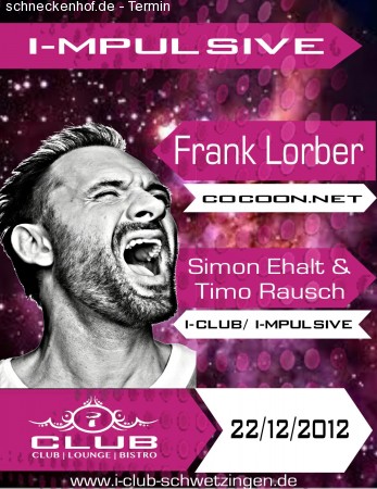 I-mpulsive mit Frank Lorber Werbeplakat