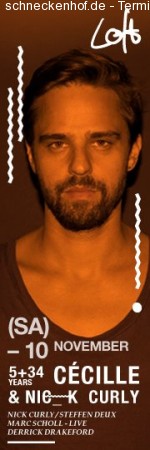 5+ 34 Cécille & Nick Curly Werbeplakat
