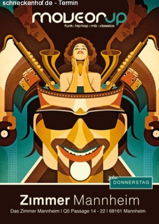 Move On Up - Students Night Werbeplakat