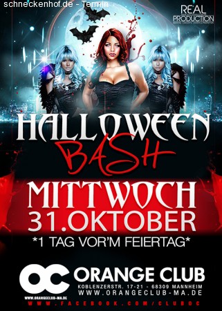 Halloween Bash Werbeplakat