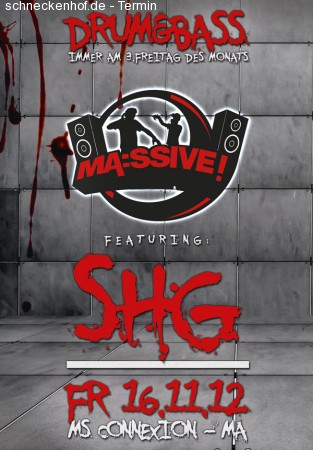 Ma:ssive meets Shg Werbeplakat