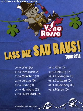 Diskoteka Revolta w VINO ROSSO Werbeplakat