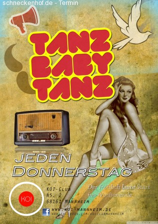 Tanz Baby Tanz Werbeplakat