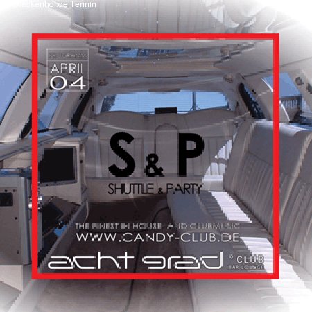 Candy Club im 8grad Werbeplakat