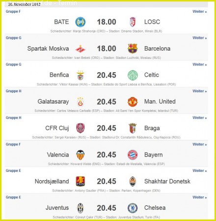 UEFA Champions League Party Werbeplakat