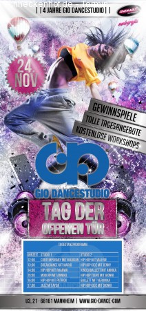 Tag Der Offenen Tür Werbeplakat