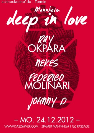 Mannheim deep in love Werbeplakat