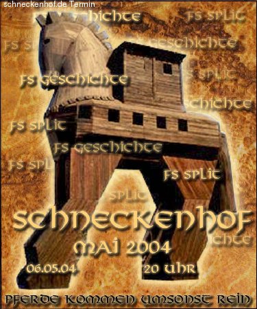 SpLit Fete Werbeplakat