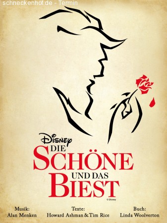 Die Schöne und das Biest Werbeplakat