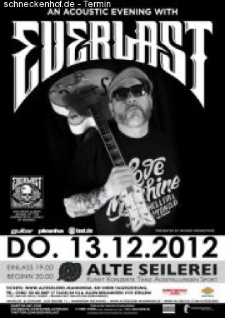 Everlast An Acoustic Evening Werbeplakat