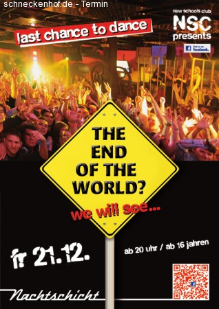 NSC - Last Chance to Dance Werbeplakat