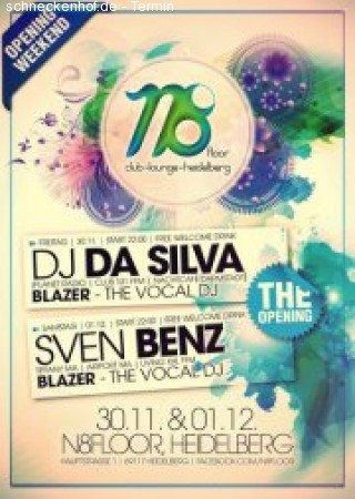 N8Floor Opening Weekend Werbeplakat