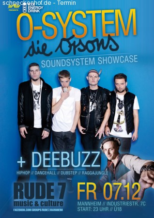 Die Orsons - Soundsystem Showc Werbeplakat