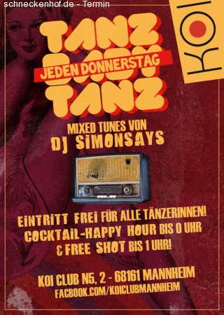 Tanz Baby Tanz Werbeplakat