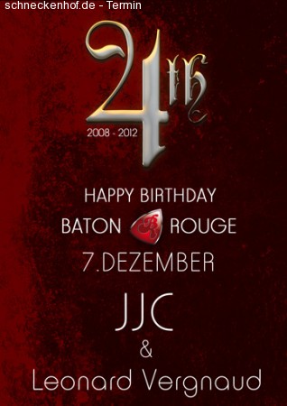 4 Jahre Baton Rouge Werbeplakat