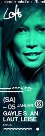 Gayle San @ Loft Club Werbeplakat