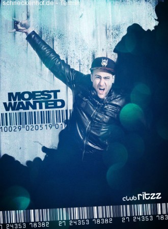 Club Ritzz - Moestwanted Werbeplakat