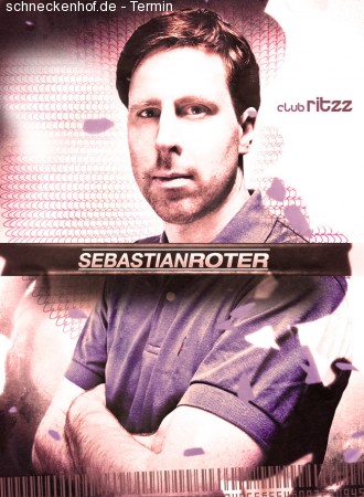 Club Ritzz - Sebastian Roter Werbeplakat