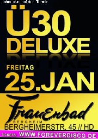 Ü30 Deluxe Werbeplakat