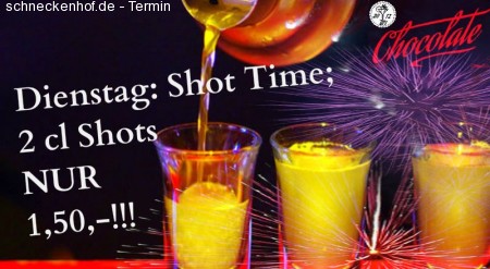 Dienstag Shot Time Werbeplakat
