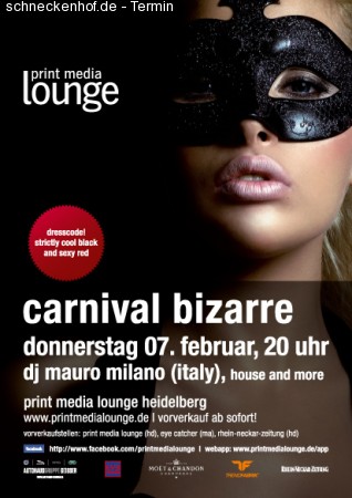 Carnival Bizarr Werbeplakat