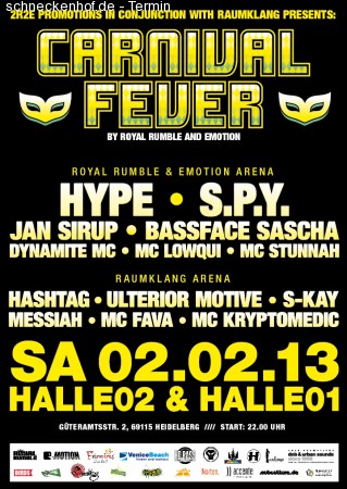 Carnival Fever Werbeplakat