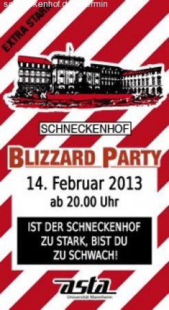 AStA Blizzard Werbeplakat