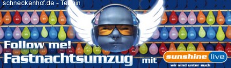 Faschingsumzug HD Werbeplakat