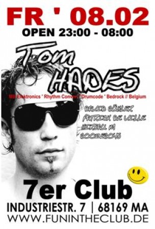 Fitc Events present Tom Hades Werbeplakat