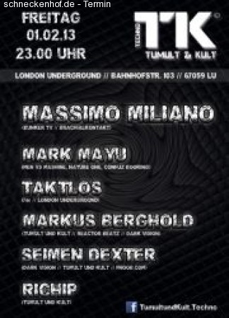 Tumult&Kult Werbeplakat