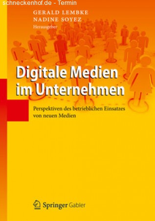 Digitale Medien Im Unternehmen Werbeplakat