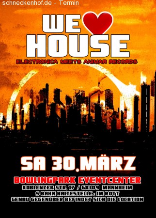:We Love House: Electronica Me Werbeplakat
