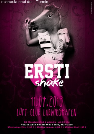 ErstiParty der HS Ludwigshafen Werbeplakat