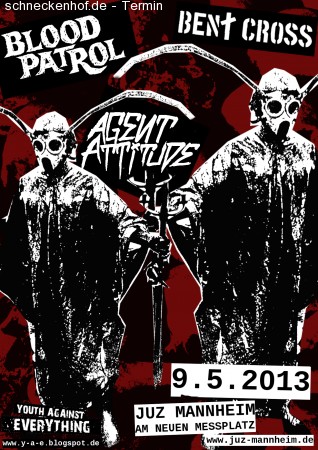 Punk/ Metal/ Hardcore Konzert Werbeplakat