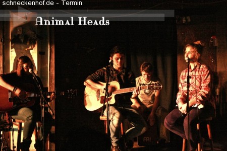 Animal Heads Werbeplakat