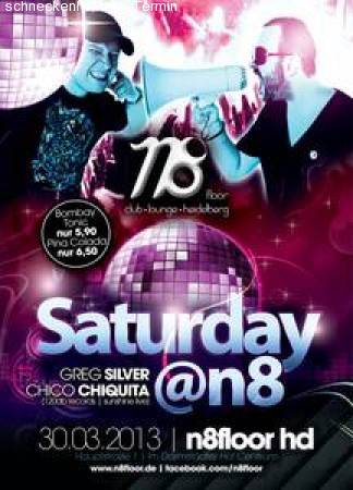 30.03 // Saturday @ n8 mit Gre Werbeplakat