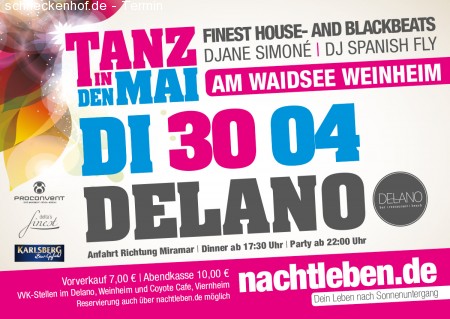 Tanz in den Mai am See Werbeplakat