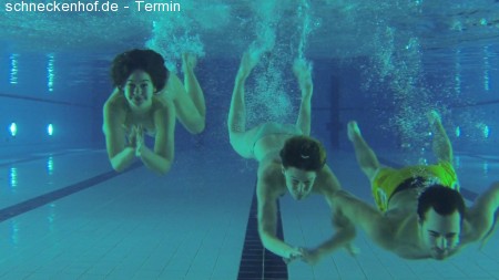 Schwimmen lernen Werbeplakat