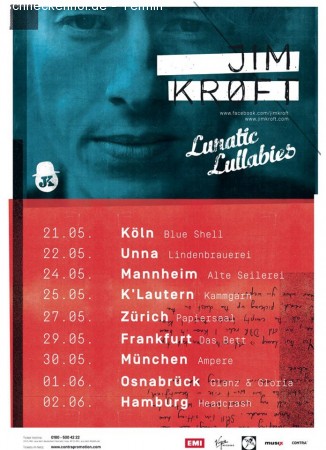 Jim Kroft Werbeplakat