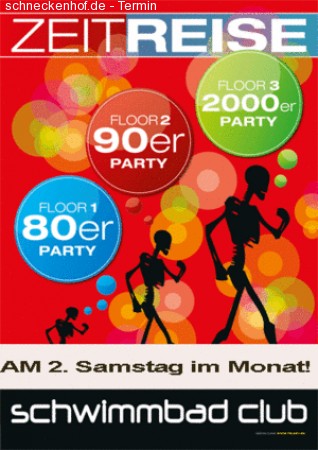 Zeitreise Werbeplakat