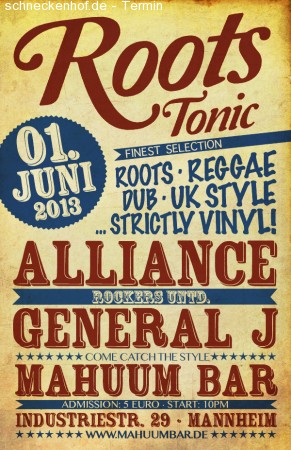 Roots Tonic Werbeplakat