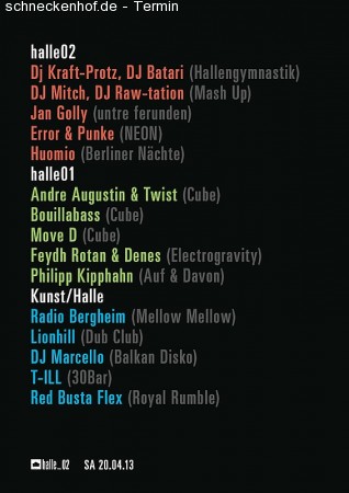 11Jahre Halle02 Werbeplakat